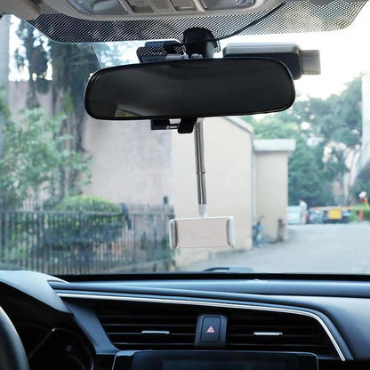 Car Driving Recorder Fixing Clip Rearview Mirror Mobile Phone Holder
