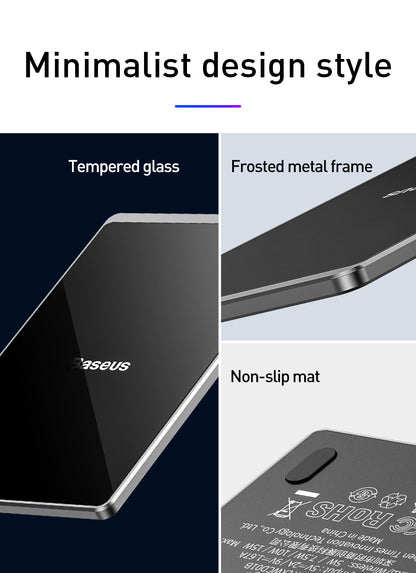 Mobile Phone Wireless Charger is Thin and Transparent
