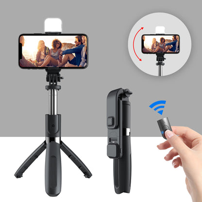 3 in1 Bluetooth Wireless Selfie Stick Tripod 102cm Foldable & Monopods