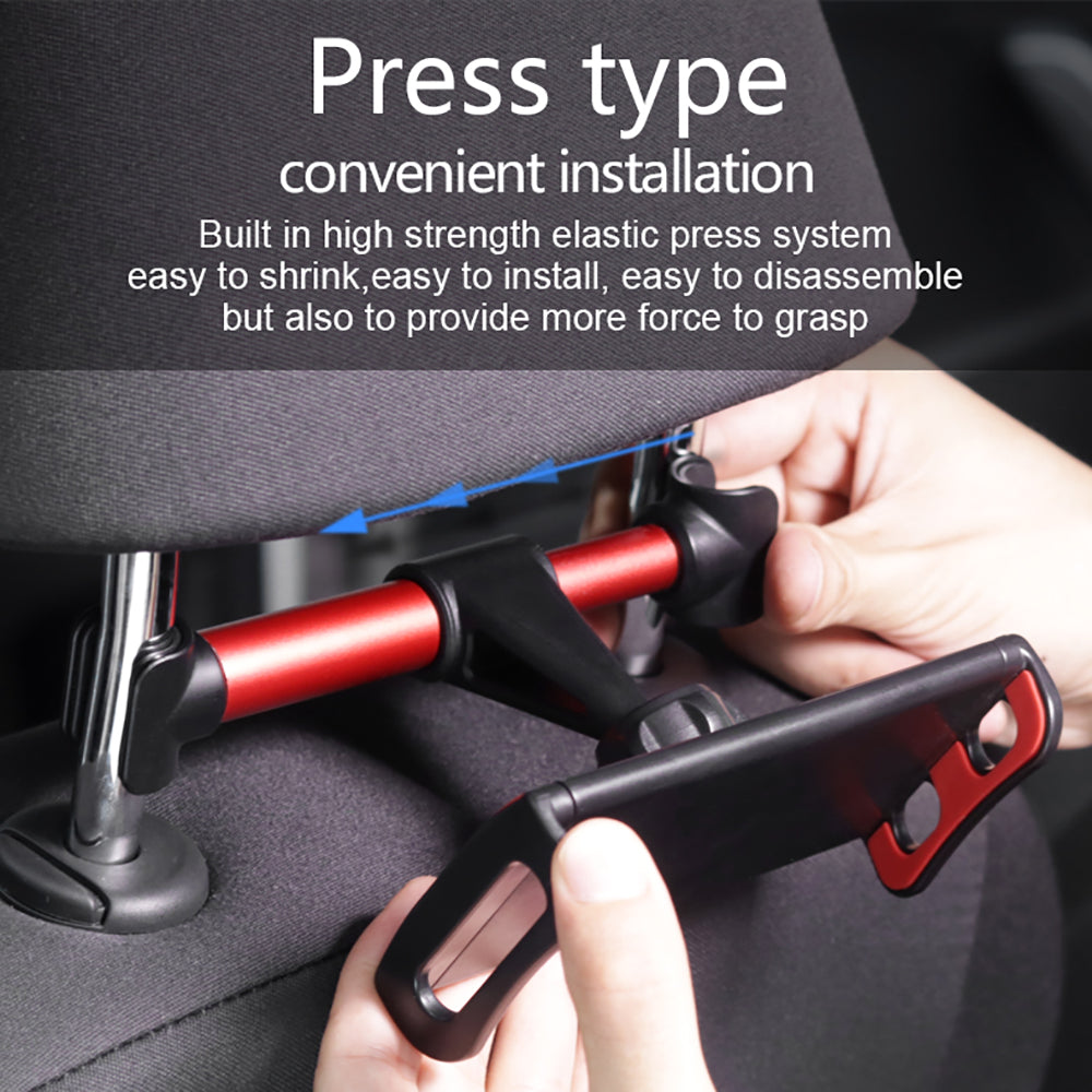 Car Rear Pillow Phone Holder Tablet Car Stand Seat Rear Headrest