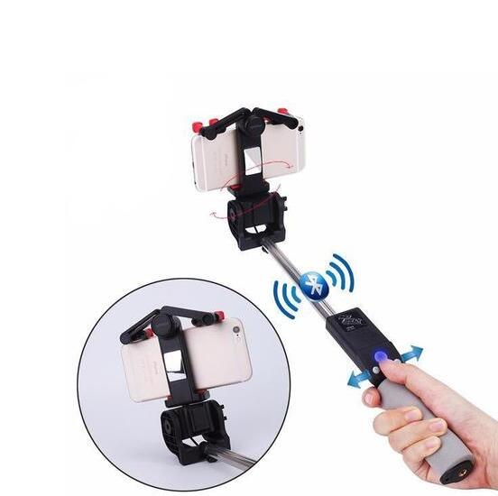 Panoramic PTZ 360 degree Rotating Bluetooth Electric Selfie Stick