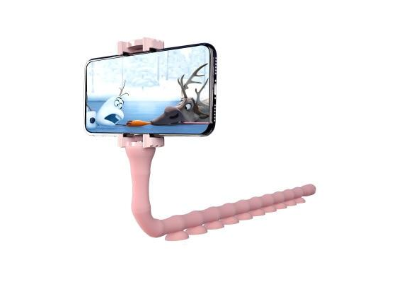 Lazy Bracket Mobile Phone Holder Worm Flexible Phone Suction Cup