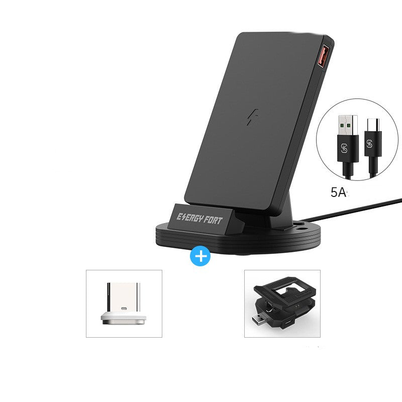 Mobile Phone Fast Magnetic-absorbing Wireless Charger Headset