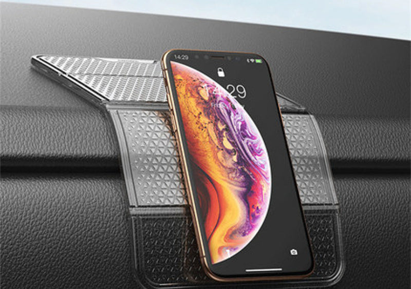 Multifunctional Foldable Silicone Car Phone Holder Silicone Anti-slip Mat