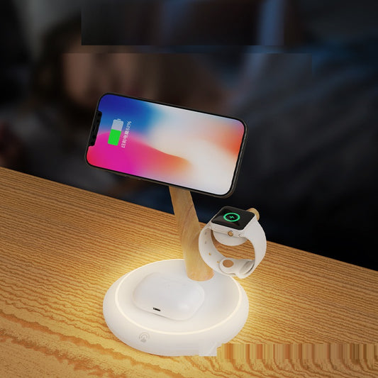 Magnetic Wireless Charger 4 in 1 Stand For Phone Wireless Charging Station