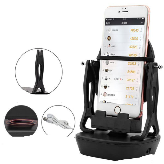 Mobile Phone Stand Shaker Exercise Pedometer Fake Steps Counter