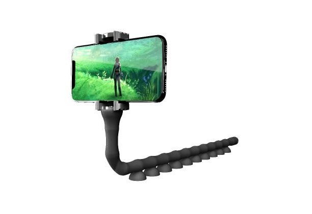 Lazy Bracket Mobile Phone Holder Worm Flexible Phone Suction Cup