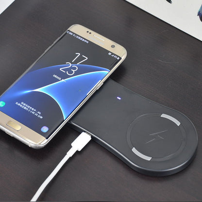 Mobile phone dual wireless induction charger