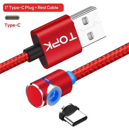 Magnetic Cable Micro Usb Cable 360 Degree Rotate Magnetic Charge Phone Charging Cord Wire