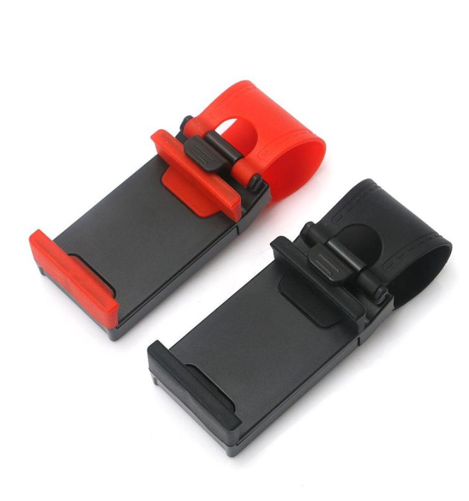 Car Steering Wheel Phone Clip Mount Holder Universal Stand Bracket