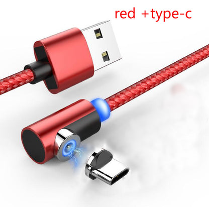 Nylon Braided Magnetic Mobile Phone Charging Cable