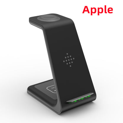 3 in 1 Fast Charging Station Wireless Charger Stand Wireless Charge