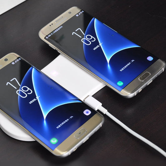 Mobile phone dual wireless induction charger