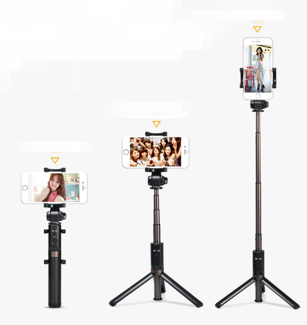 Mobile phone selfie stick Bluetooth tripod selfie stick bracket