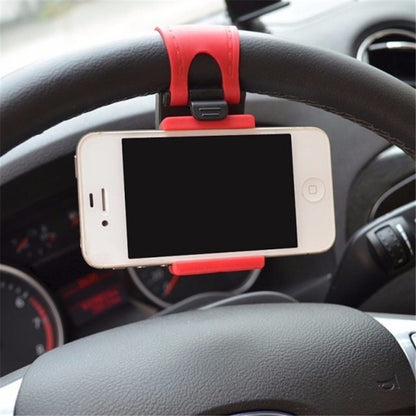 Car Steering Wheel Phone Clip Mount Holder Universal Stand Bracket