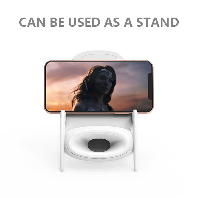 Fast Wireless Charger Kawaii Phone Holder Desk Cute Stand Amplified Multiple Safe Stand