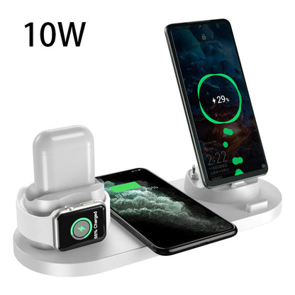 Wireless Charger Fast Charger  6 In 1 Charging Dock Station