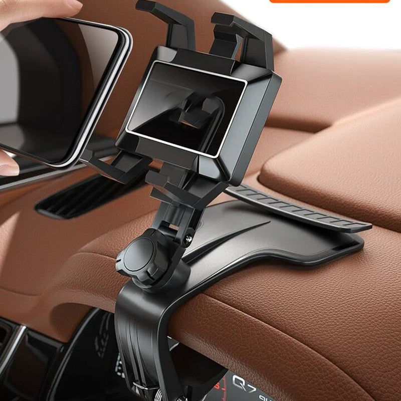 Car Phone Holder Rotary Adjustable Navigation Car Phone Stand