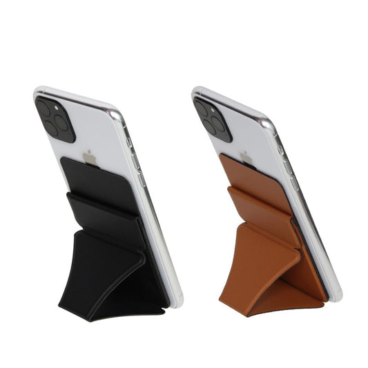 Invisible card phone holder