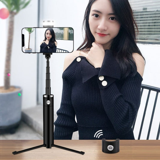 Desktop lamp selfie stick