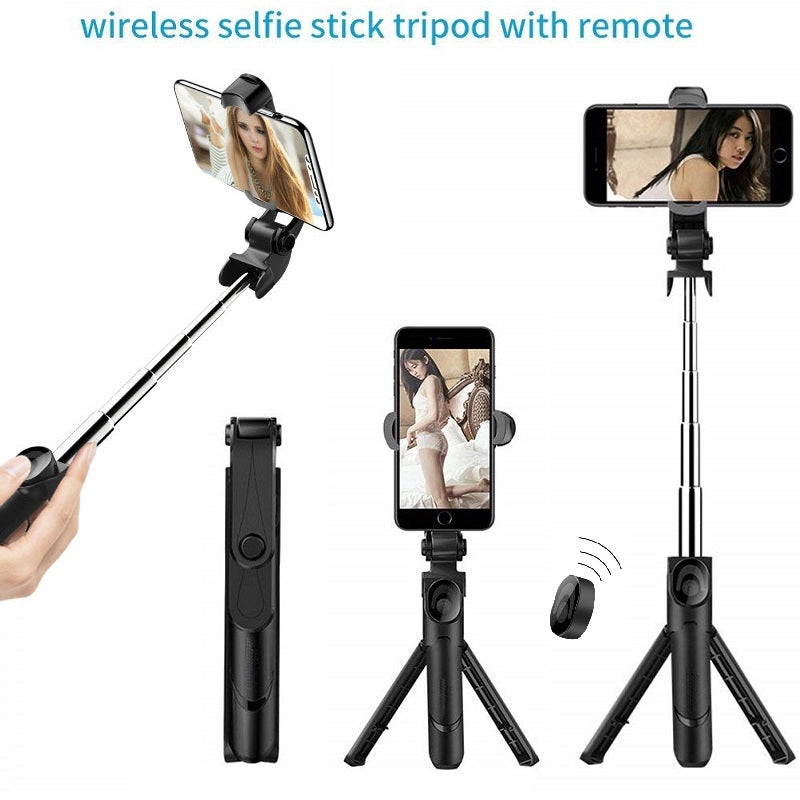 Bluetooth handheld selfie stick