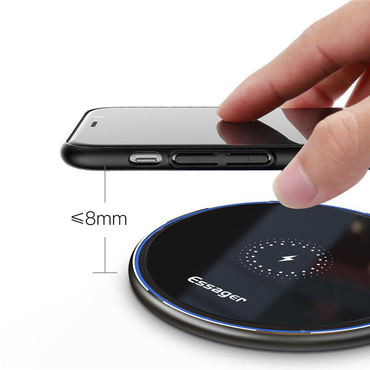 Desktop Round Mobile Phone Wireless Charger