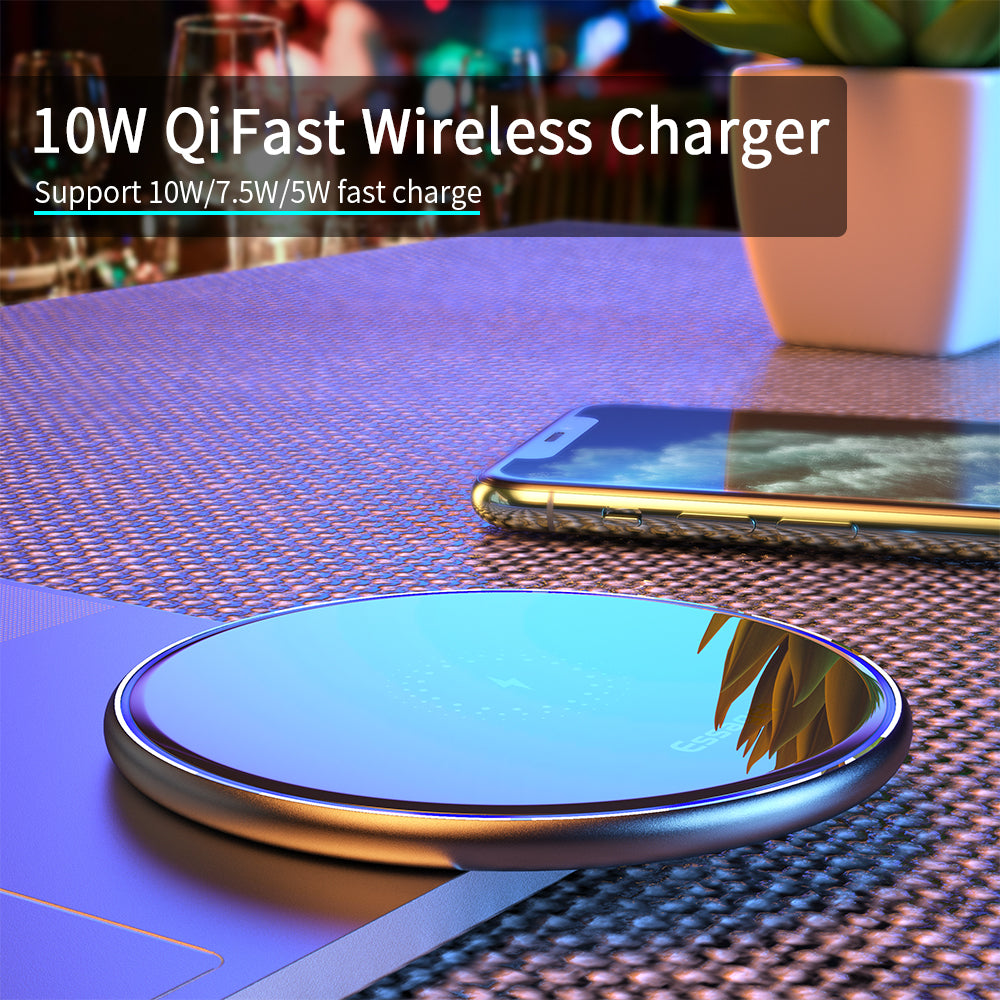 Wireless Charger 15W 10W Qi For Phone Headphone