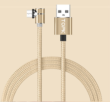 Magnetic Cable Micro Usb Cable 360 Degree Rotate Magnetic Charge Phone Charging Cord Wire