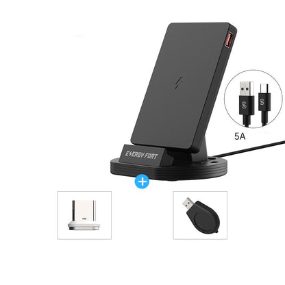 Mobile Phone Fast Magnetic-absorbing Wireless Charger Headset