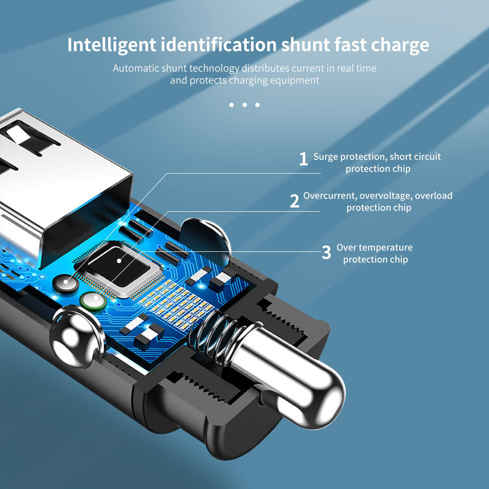 Light-emitting Car Phone Charger