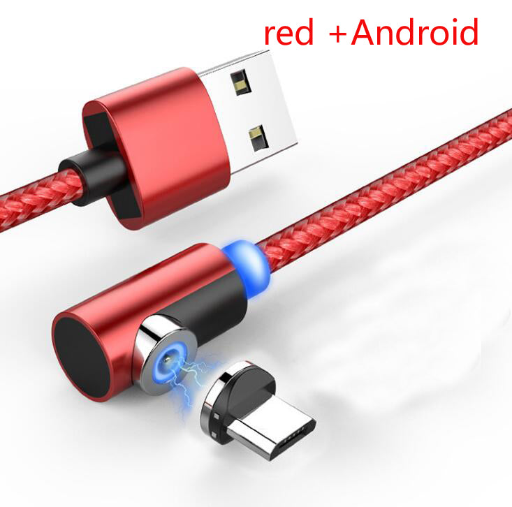 Nylon Braided Magnetic Mobile Phone Charging Cable