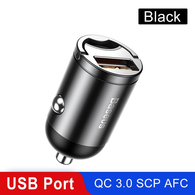 Baseus Car Charger Type-C Quick Charge 4.0 3.0