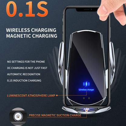 Car Phone Holder With 15W Wireless Charger