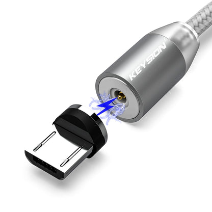 LED Magnetic USB Cable Fast Charging