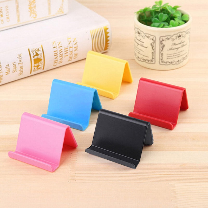 Candy Color Mini Desktop Stand Table Cell Phone Holder