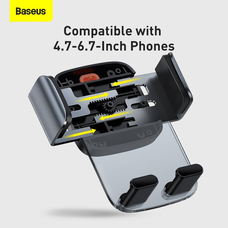 Clamping Car Phone Holder Universal Smartphone Stands