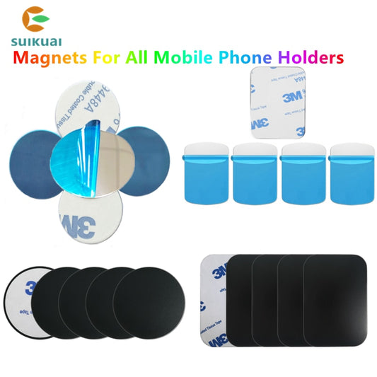 Magnetic Metal Plate Car Phone Holder Universal