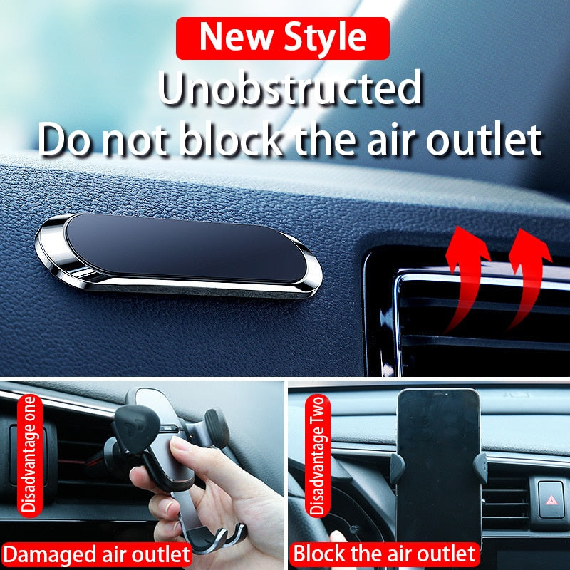 Magnetic Car Holder Mount Mobile Cell Phone Stand