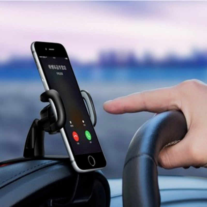 Car Phone Holder Dashboard Sun Visor Clip