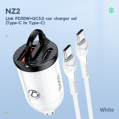 USB Car Charger PD 30W Fast Charging Supercharge