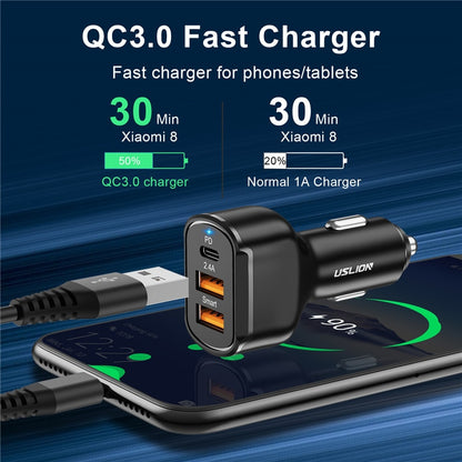 PD Car Charger Mobile Phone USB Charger Fast Charging