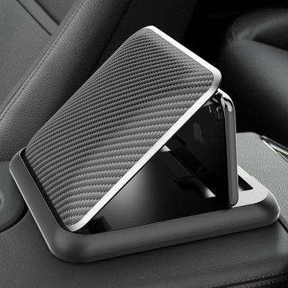 Carbon Fiber Car Phone Holder Dashboard