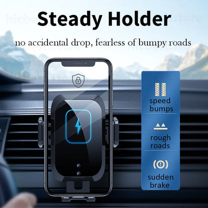 15W Wireless Car Charger Phone Holder