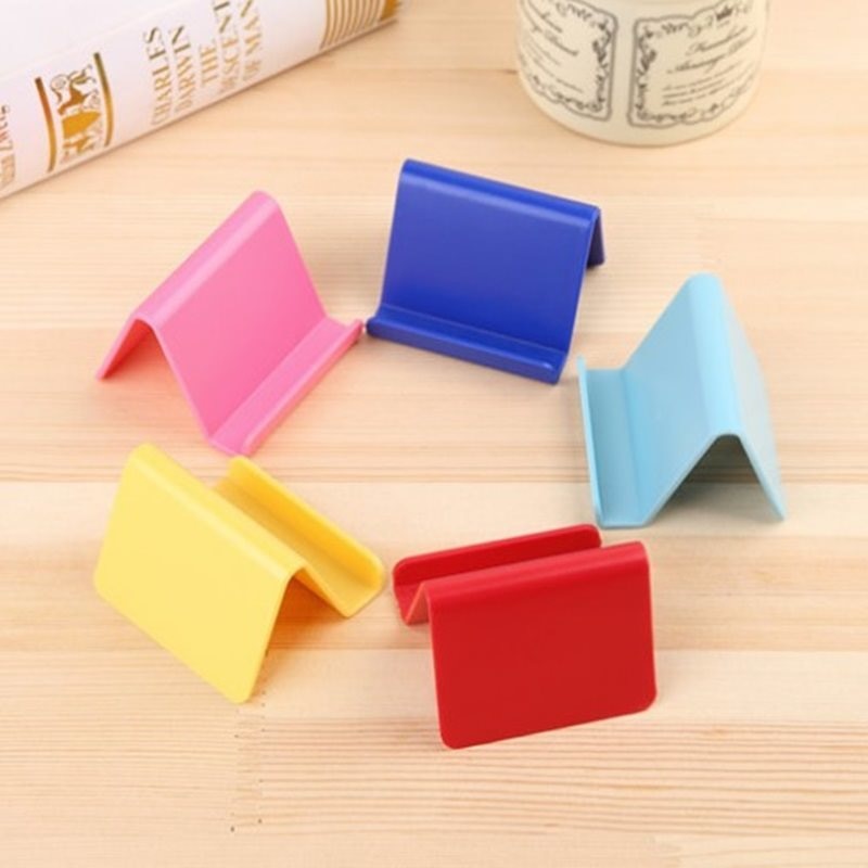 Candy Color Mini Desktop Stand Table Cell Phone Holder