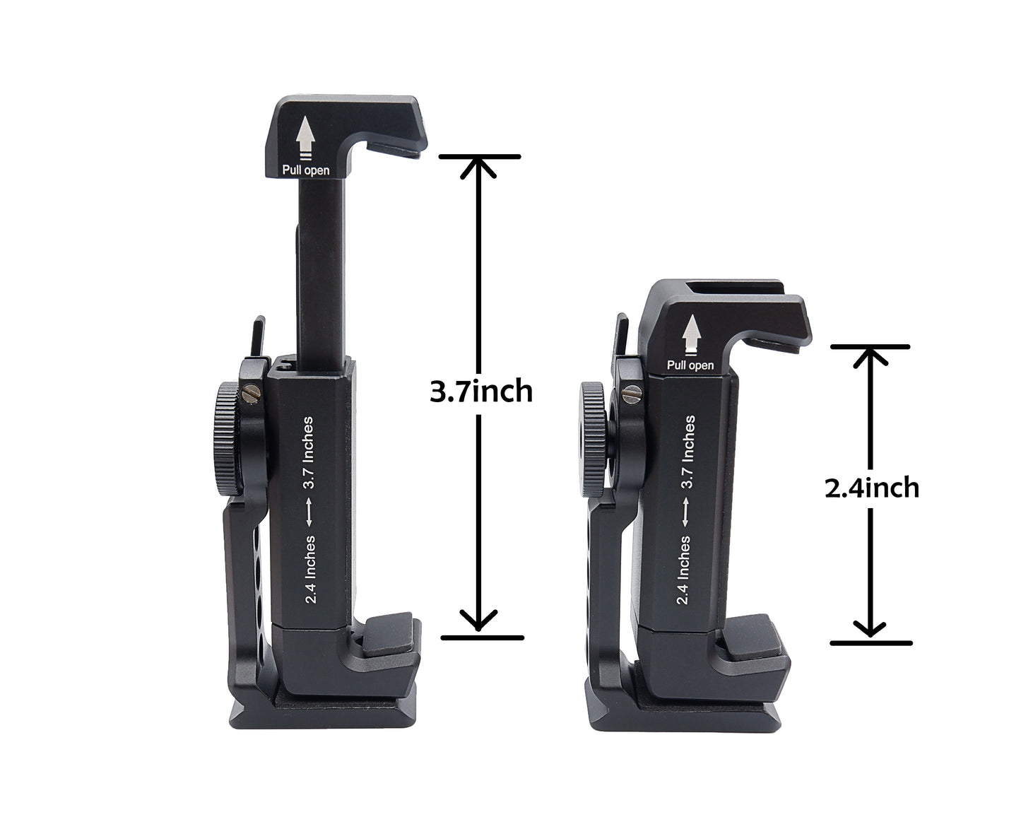 Aluminum Phone Tripod Mount w Cold Shoe Mount