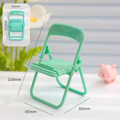 Cute Color Chair Adjustable Phone Holder Stand