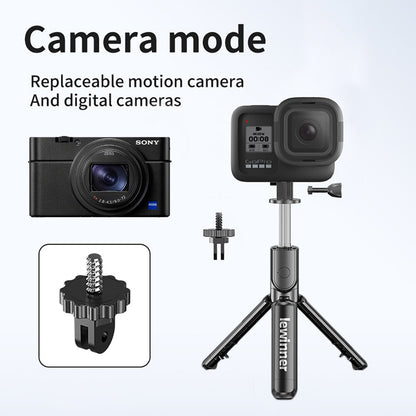 Lewinner Wireless Selfie-Stick Monopod Tripod