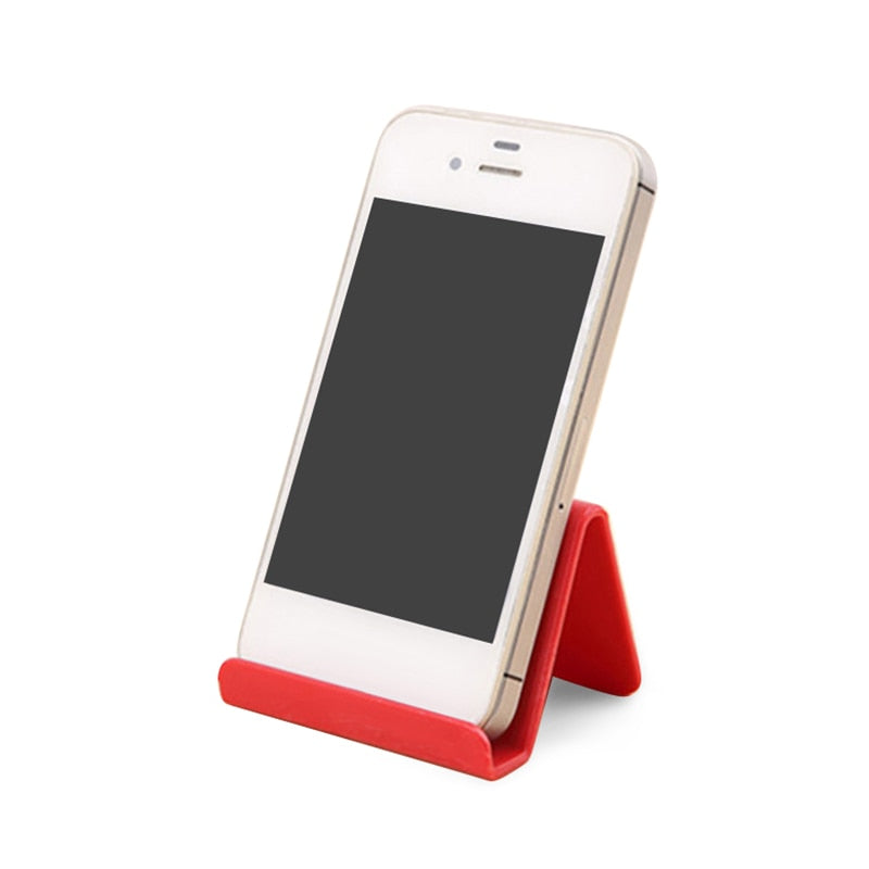 Candy Color Mini Desktop Stand Table Cell Phone Holder