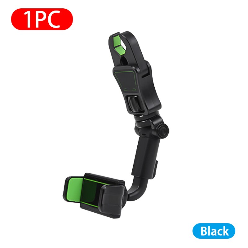 Universal Clip Car Phone Holder Mirror Bracket