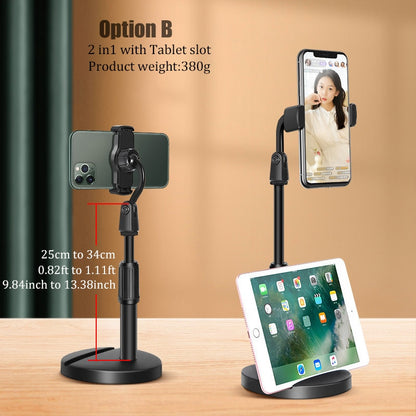 Mobile Phone Holder Tablet Stand for Desktop